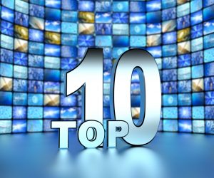 top 10 and  media screens